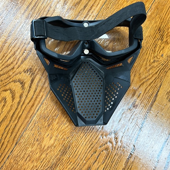 Nerf Rivalmask. Good used condition . Black and red, adjustable strap. - Picture 3 of 3
